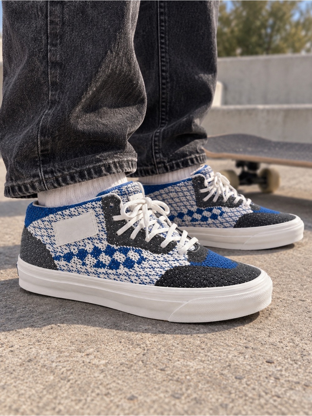 Vans
HALF CAB 33
ENGINEERED KNIT
'SNORKEL BLUE GREY'